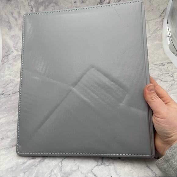 Cabi, 1" Gray Dates & Details Binder. 9.5"x11.5" Overall Size. Good condition! - Picture 3 of 6